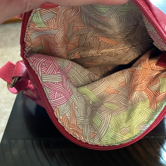 Sak red leather crossbody bag - Picture 3 of 12